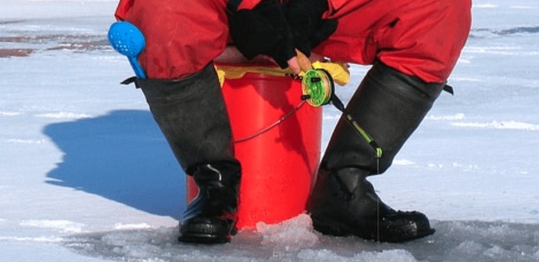winter ice fishing boots